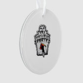Till Death Do Us Party Halloween Classic Style Ornament (voorkant)