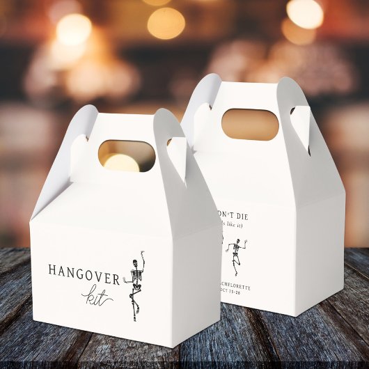 Till Death Do US Party Hangover Kit Bedankdoosjes