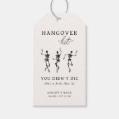 Till Death Do US Party Hangover Kit Cadeaulabel (Voorkant)