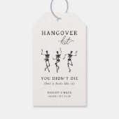 Till Death Do US Party Hangover Kit Cadeaulabel (Achterkant)