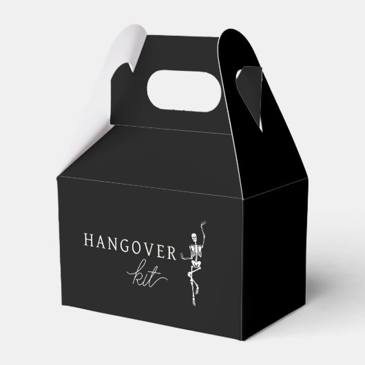 Till Death Do Us Party Hangover Kit Favoriete Boxe Bedankdoosjes (Voorkant Zijde)