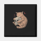 Till Death Do Us Party Kattenschedel Klassiek Magneet (Voorkant)