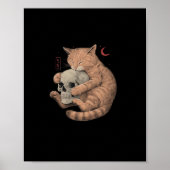 Till Death Do Us Party Kattenschedel Klassiek Poster (Voorkant)