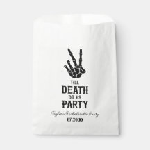 Till Death Do US Party Skeleton Bachelorette Party