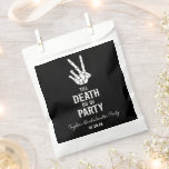 Till Death Do US Party Skeleton Bachelorette Party Bedankzakje<br><div class="desc">Dit zijn zwarte Till Death Do US Party Gothic Spooky Skelet Bachelorette Party Favor Bags!</div>