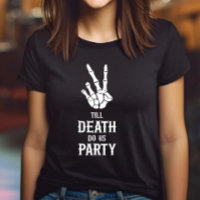 Till Death Do US Party Skeleton Bachelorette Party