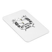 Till Death Do Us Party Skeleton Bruidsmeisje Magneet (Rechterzijde)