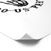 Till Death Do US Party Skeleton Hand Gothic Bachel Poster (Hoek)