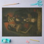 Till Death - Gothic Skeleton Wedding Decoupage Tissuepapier (Craft)