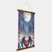 Till Death & Moonlight Bind Us.  Hangend Wandkleed (Gebogen)