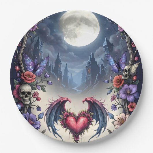Till Death & Moonlight Bind Us.  Papieren Bordje (Voorkant)