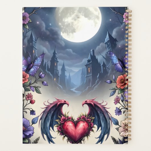 Till Death & Moonlight Bind Us. Planner (Achterkant)