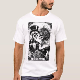 Till Death Pas getrouwd Tarot Kaart Relaxed T-shir T-shirt