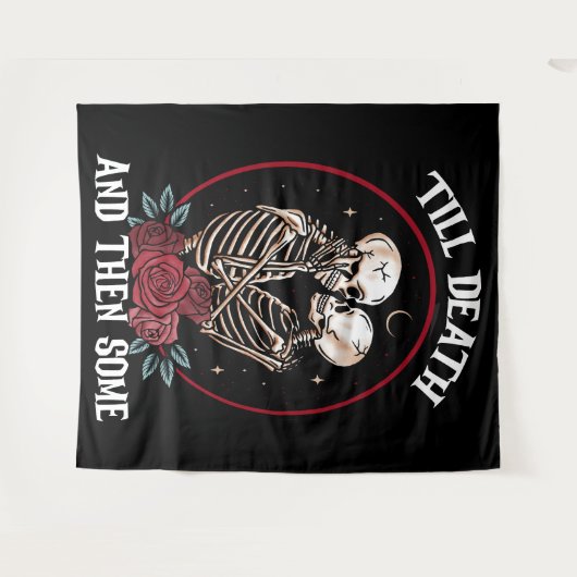 "Till Death Tapestry Wandkleed (Voorkant (horizontaal))