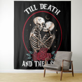 "Till Death Tapestry Wandkleed (In situ)