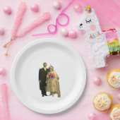 Till Death Us Do Part beroemd gemaakt door Classic Papieren Bordje (Feest)