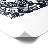 Till Death We – Skeleton Couple Gothic Design Clas Poster (Hoek)