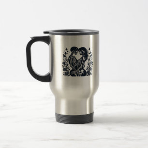 Till Death We – Skeleton Couple Gothic Design Clas Reisbeker