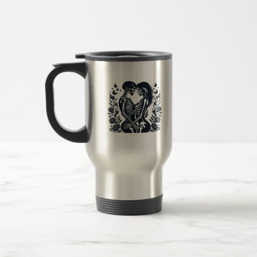 Till Death We – Skeleton Couple Gothic Design Clas Reisbeker (Links)