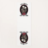 'Till Death Yoga Mat (Voorkant)