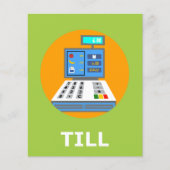 TILL Flashcard voor Initiaal T 1 Lettergreep Woord (Voorkant)