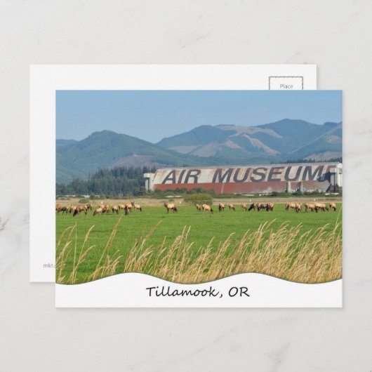 Tillamook, OR Postcard Briefkaart (Voorkant / Achterkant)