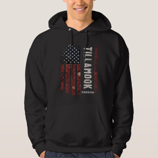 Tillamook Oregon Hoodie (Voorkant)