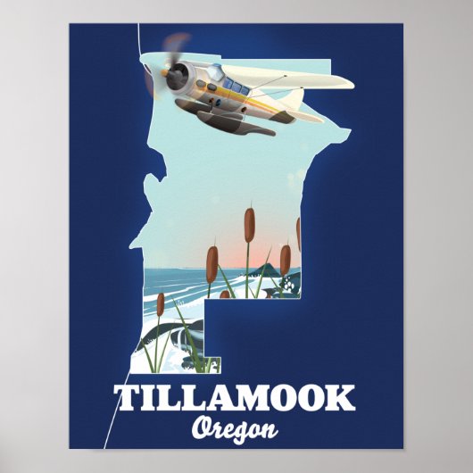 Tillamook Oregon Reisgids Poster (Voorkant)