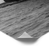 Tillamook Rock, gedomineerd door haar vuurtoren Poster (Hoek)