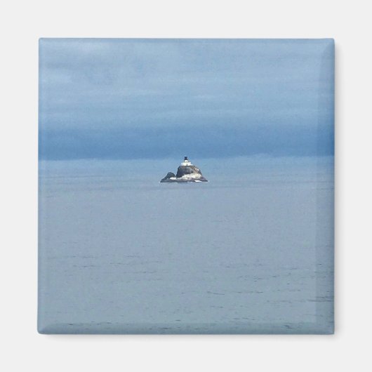 Tillamook Rock Light aan de kust van Oregon Magneet (Voorkant)