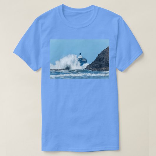 Tillamook Rock Lighthouse Oregon Terrible Tilly T-shirt (Design voorkant)
