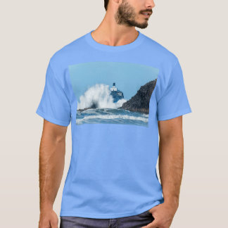 Tillamook Rock Lighthouse Oregon Terrible Tilly T-shirt