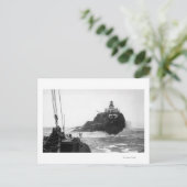Tillamook, vuurtoren van Oregon van Ship Photograp Briefkaart (Staand voorkant)