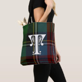Tilley Clan Tartan Monogram Tote Bag (Dichtbij)