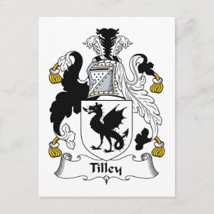 Tilley Family Crest Briefkaart