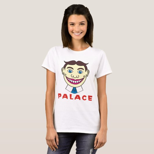 Tillie over Palace Letters T-shirt (Voorkant volledig)