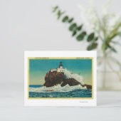 Tillimok LighthouseTillimook, OF Briefkaart (Staand voorkant)