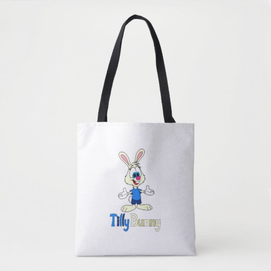 Tilly Bunny Boodschappentas Tote Bag (Voorkant)