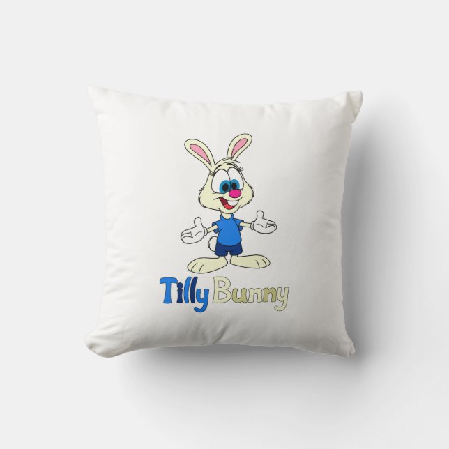 Tilly Bunny Worpkussen Kussen (Voorkant)