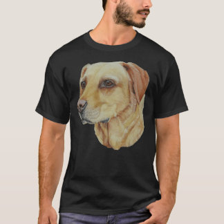 Tilly de gele labrador t-shirt