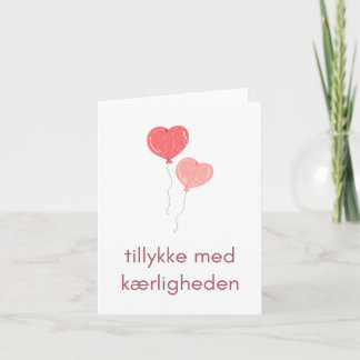 Tillykke med kærligheden, Deense bruiloft Kaart