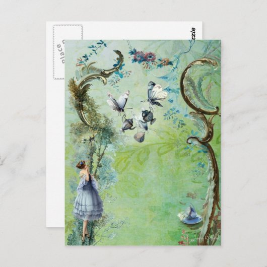 Tilly's Tea Time Briefkaarten (Voorkant / Achterkant)