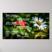 Tilopa's Advice Poster (Voorkant)