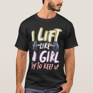 Tilster Fitness Gymbezoeker Sterke Vrouwen Gewicht T-shirt