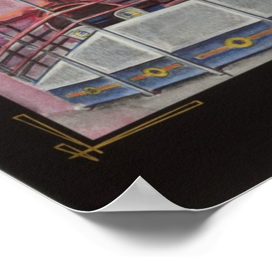 Tilt-A-Whirl Poster (Hoek)