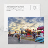 Tilt-A-Whirl-Romance Briefkaart (Voorkant / Achterkant)
