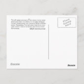 Tilt-A-Whirl-Romance Briefkaart (Achterkant)