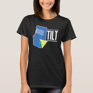 Tilt Arcade Gamen Retro Videogames Gamen T-shirt