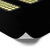 TILT Pinball Poster #7 Minimalistisch ontwerp (Hoek)