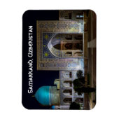 Tilya-Kori Madrasah in het Regisplein - Samarkand Magneet (Verticaal)